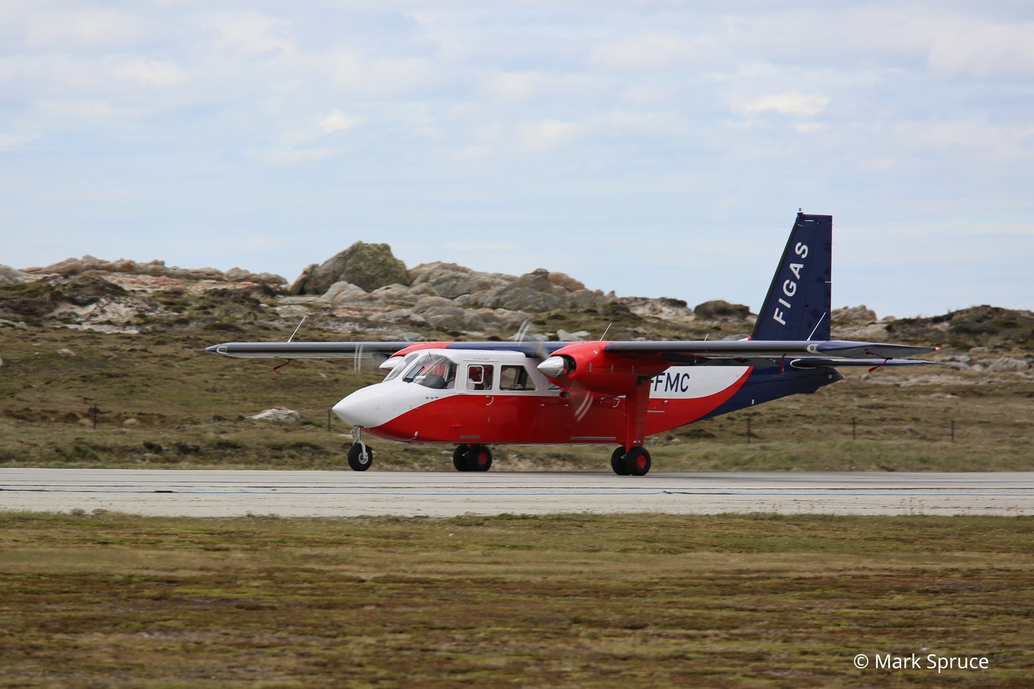 Newest Islander aircraft for FIGAS