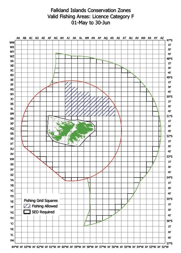 Map F-Licence May-June