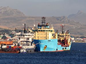 Maersk Pacer at FIPASS for articles