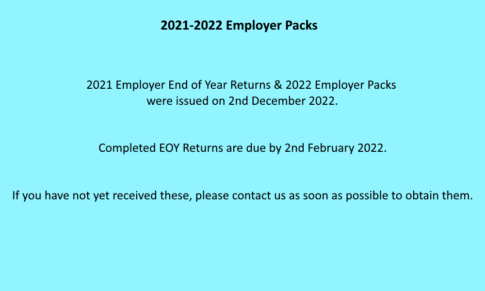 2021-2022 Employer Packs